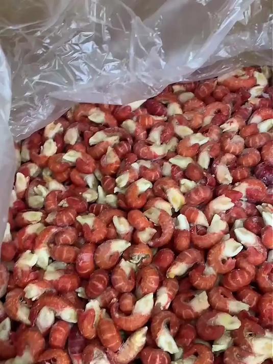 鲜京采无冰小龙虾尾（特大级）净虾重2斤（70-80粒/斤）无添加生鲜