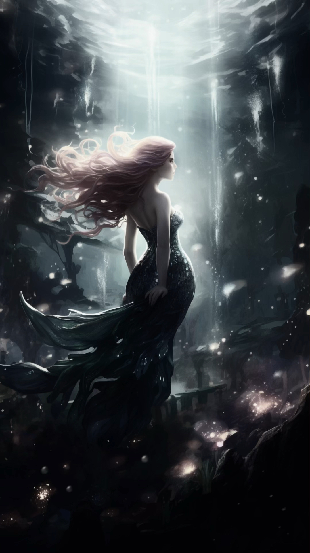 手机壁纸 迪士尼美人鱼