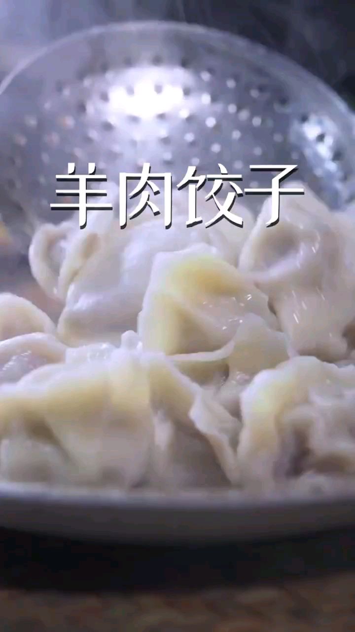 好吃的羊肉饺子