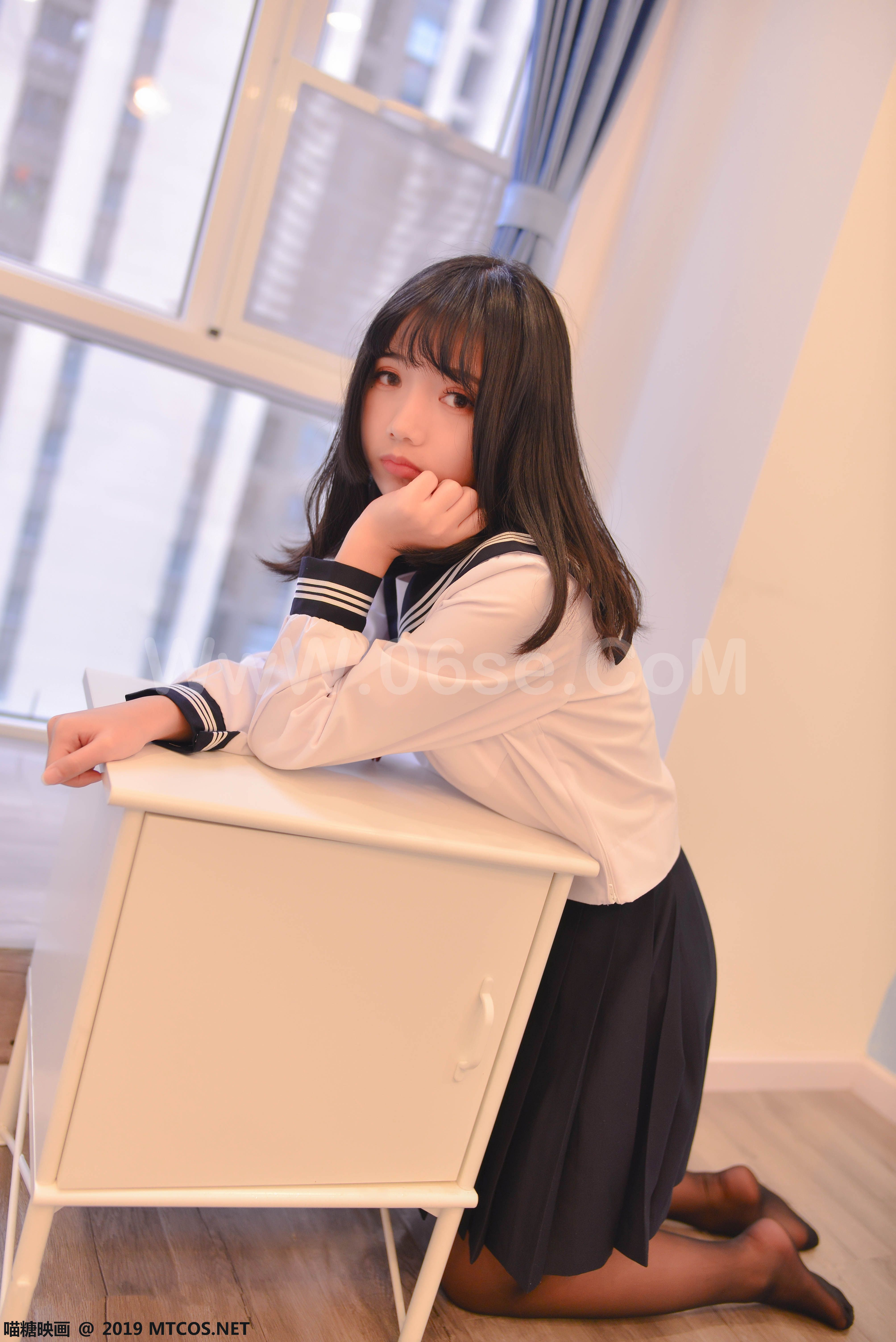 图片[13]-[MTCos] 喵糖映画 Vol.064 制服下的死水库-六色网