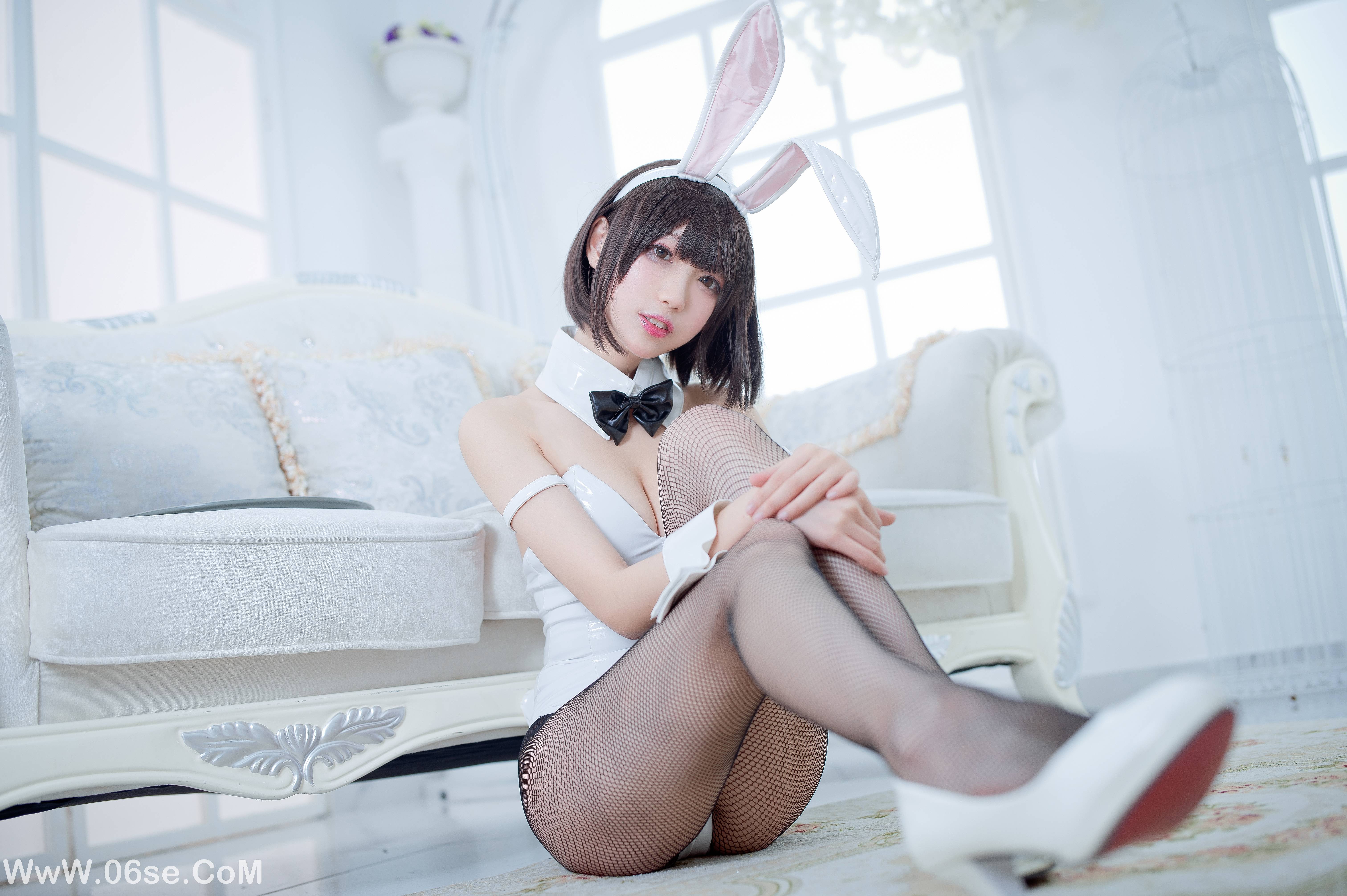 图片[23]-周叽是可爱兔兔 NO.023 加藤惠兔女郎[32P346M]-六色网