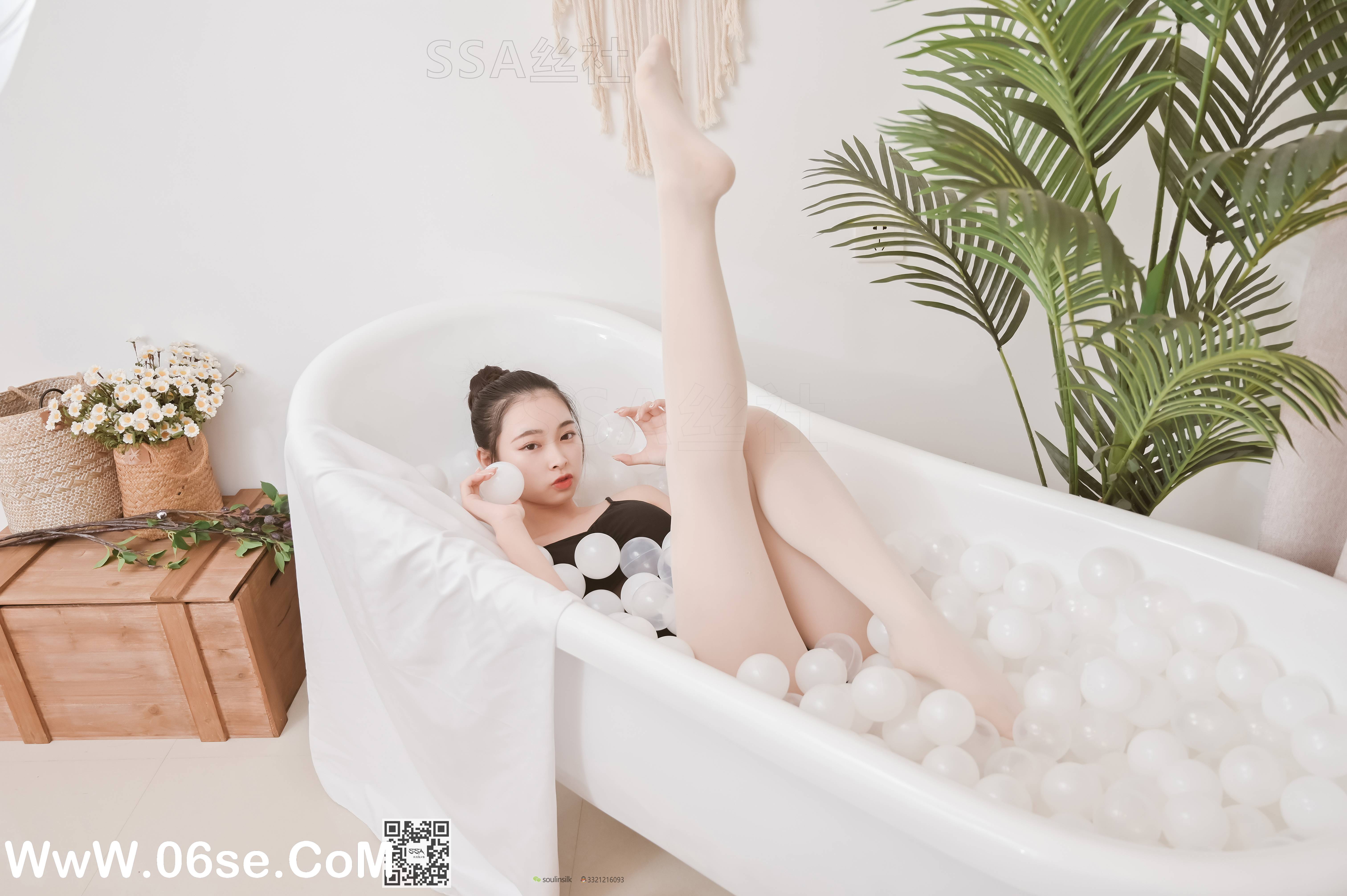 图片[52]-[SSA丝社] NO.108 文娟 腿模文娟劈个叉都是爱你的形状[148P1.45G]-六色网