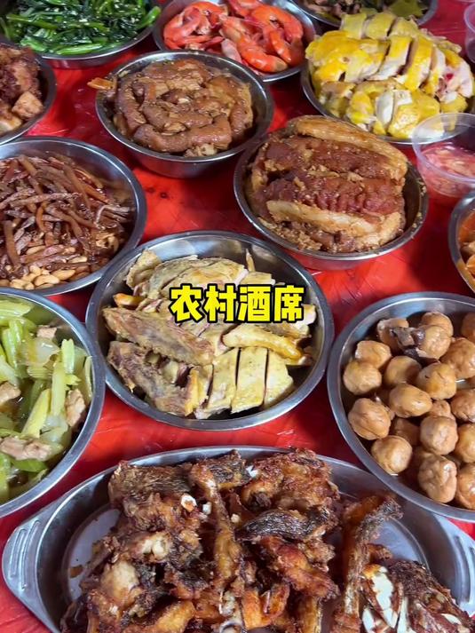 带你们看看,广西农村酒席有多好吃