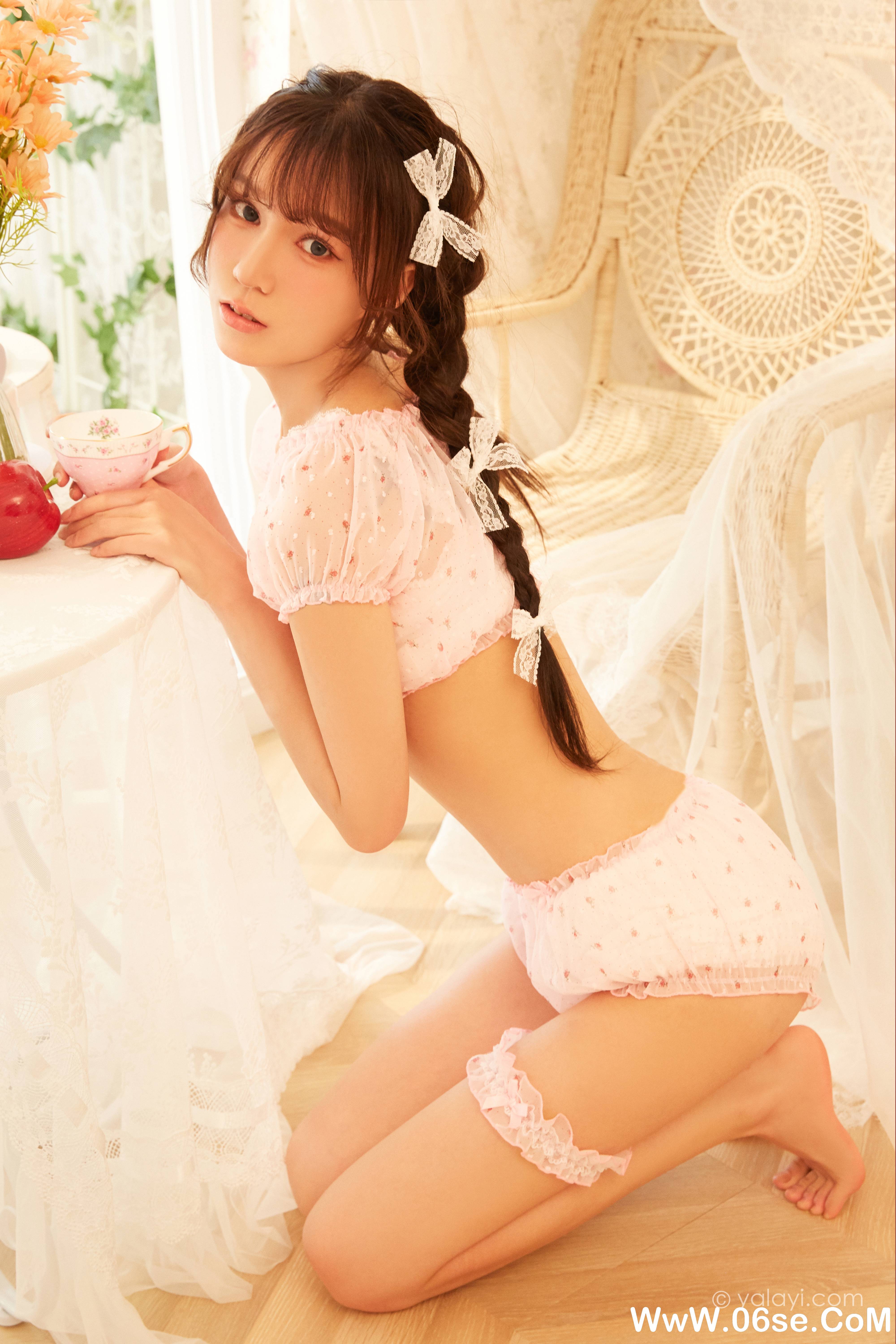 图片[23]-[YALAYI雅拉伊] 2021.10.14 NO.847 文婧《如花》[41+1P694M]-六色网
