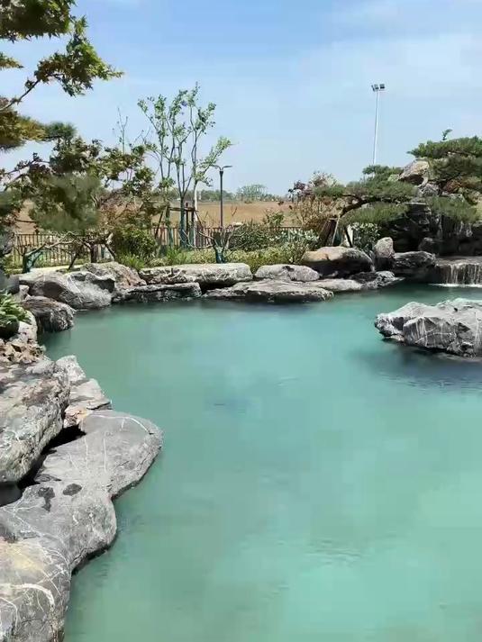 庭院鱼池净化系统