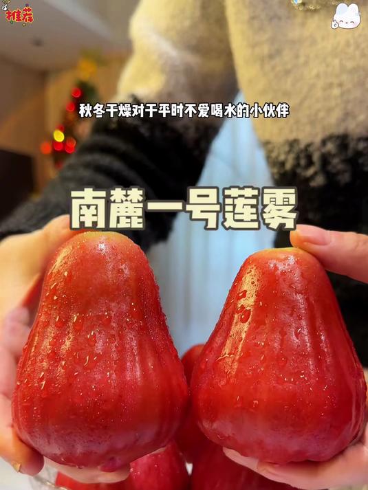 太好吃了,平时不爱喝水的小伙伴,可以来尝尝莲雾