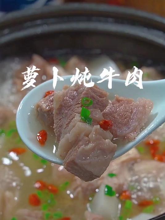 牛肉炖萝卜做法，详细教程软烂入味