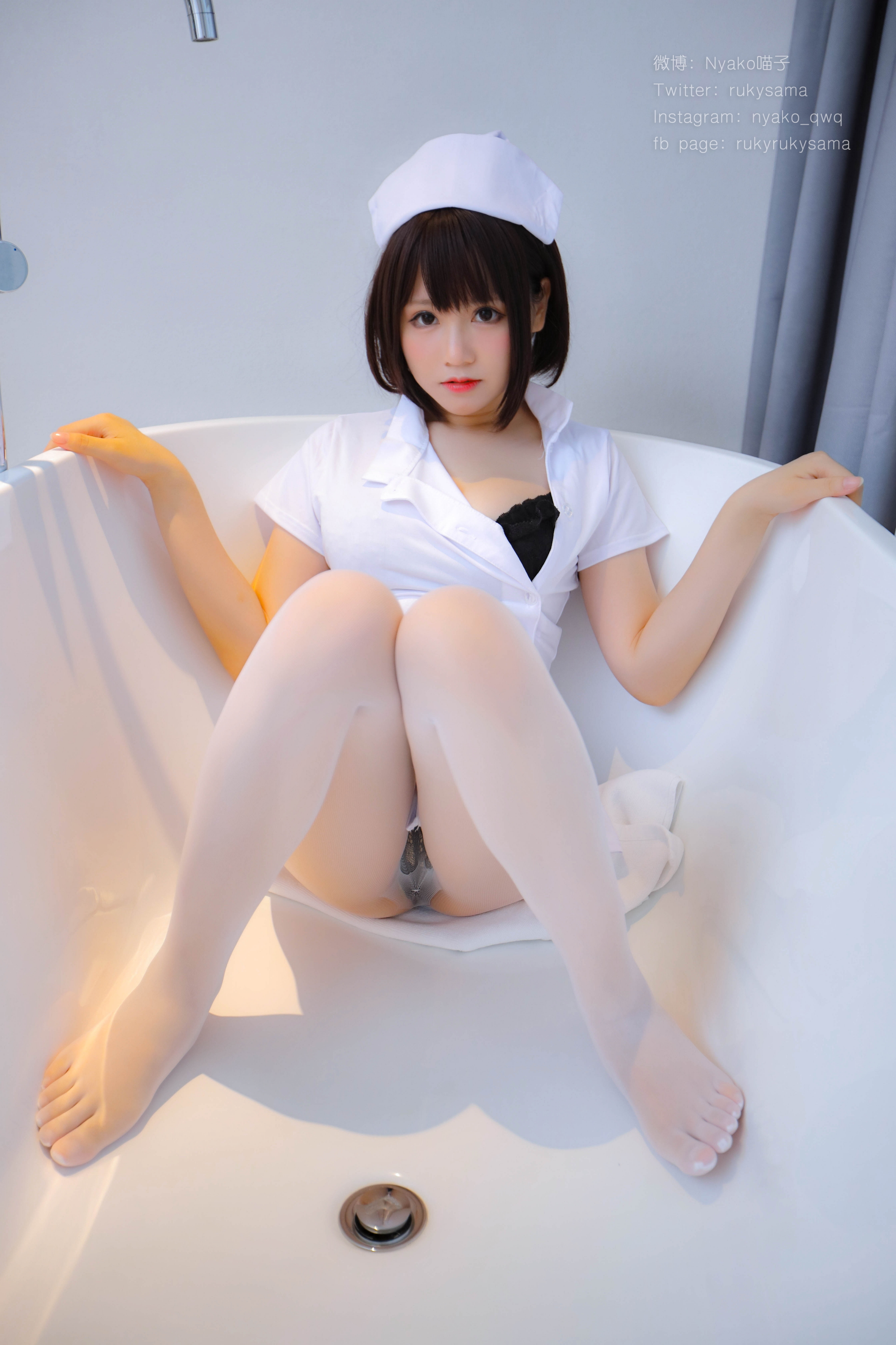 图片[38]-Nyako喵子 NO.002 – 护士服[155P+4V865M]-六色网