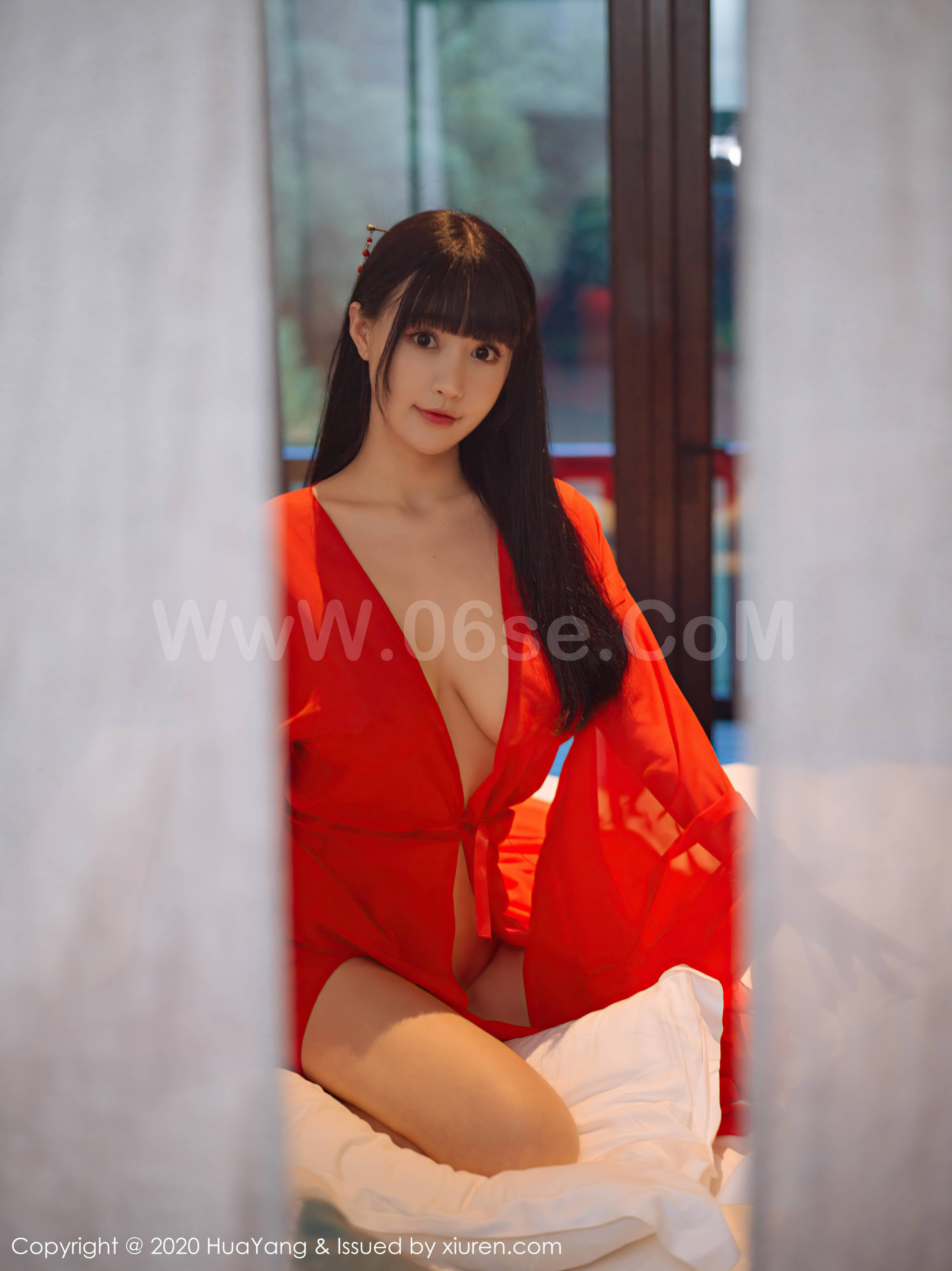图片[61]-HuaYang Vol.310 Zhu Ke Er (朱可儿Flower)-六色网