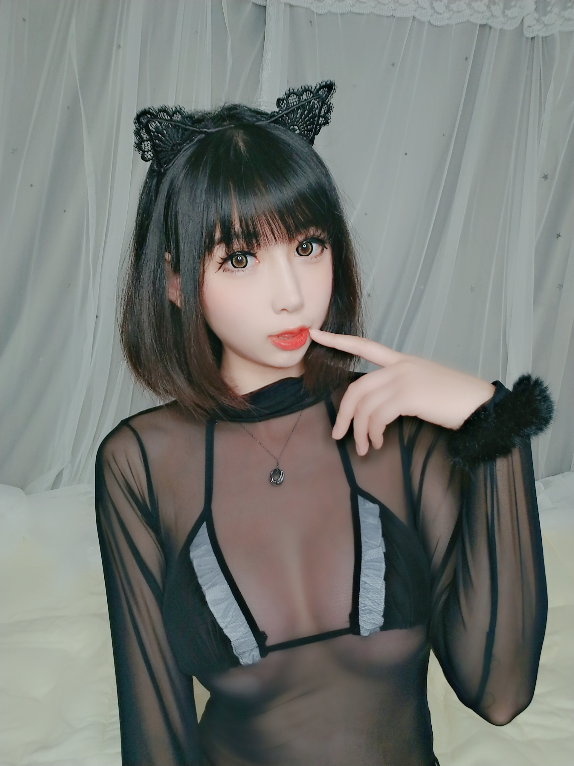 图片[7]-黑米粥 NO.005 – 黑猫 [40P+1V117M]-六色网