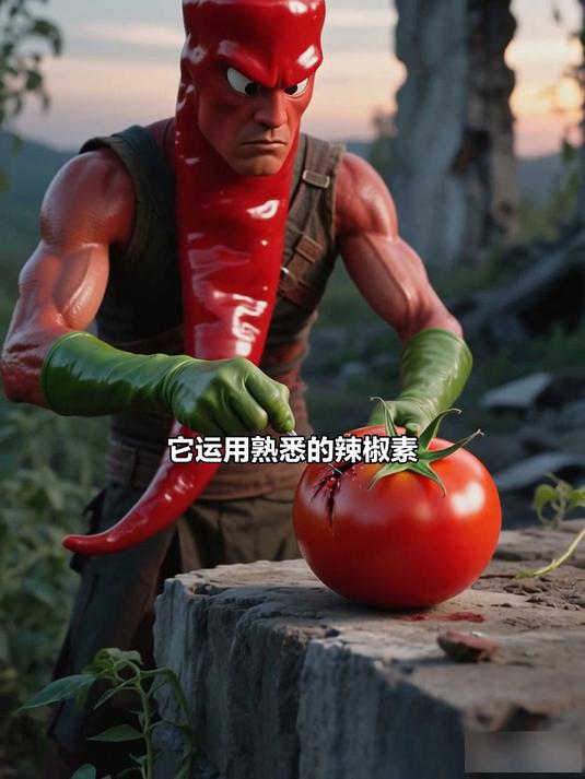 燃烧的蔬菜:火辣辣救助伤员,展现外冷内热本心