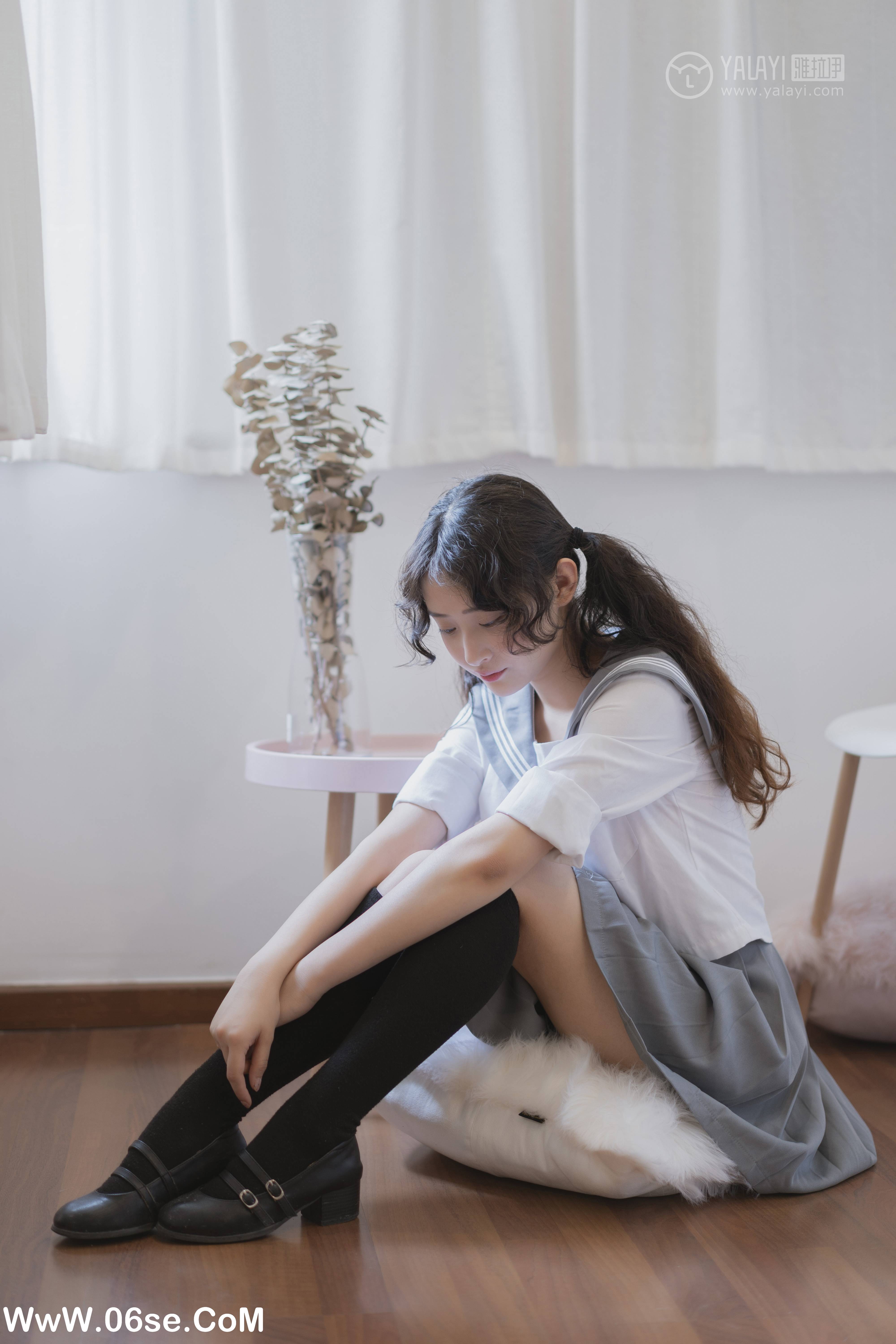 图片[41]-[YALAYI雅拉伊] No.349 清纯学生妹 西子-六色网