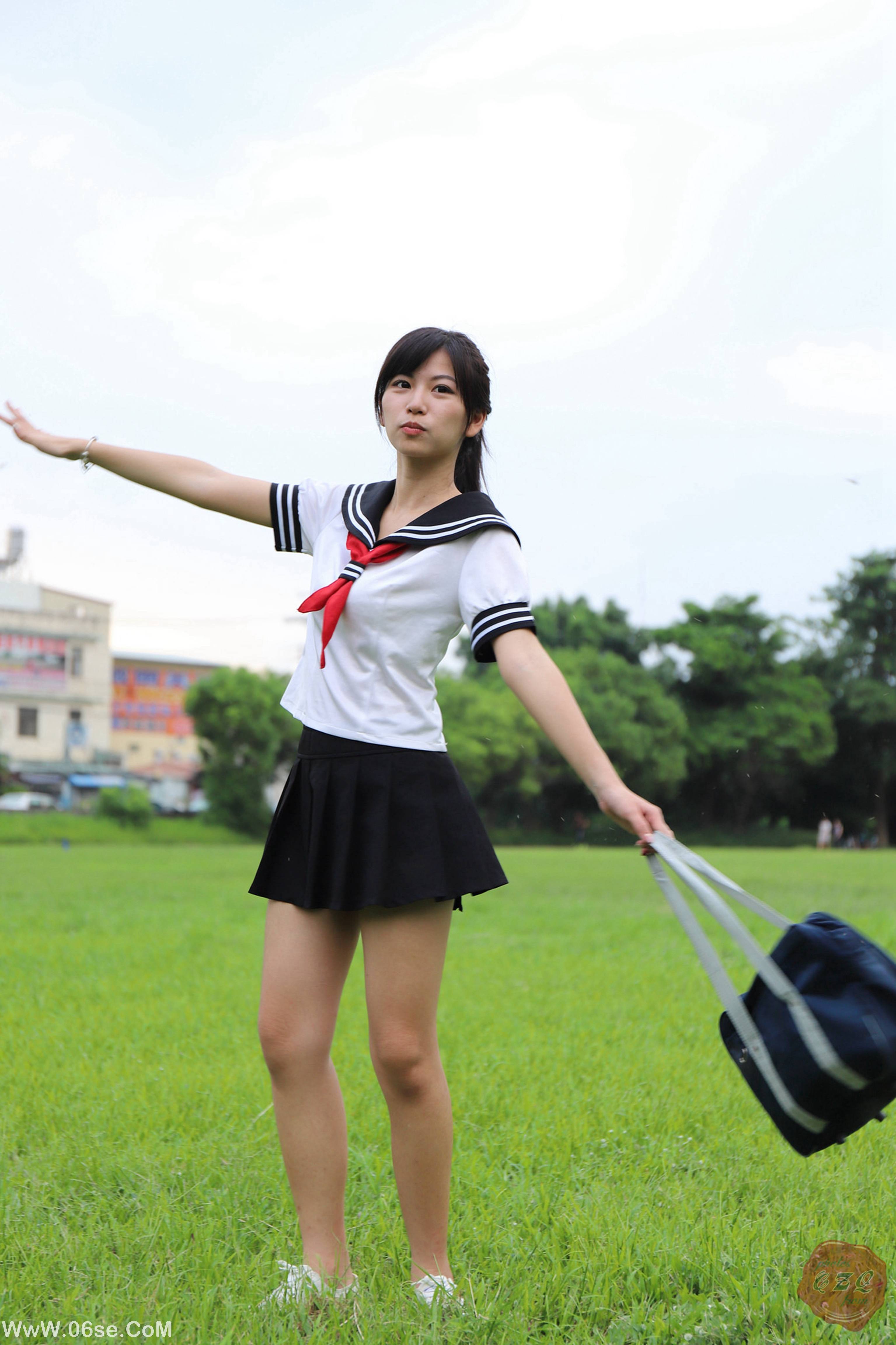 图片[34]-制服の女生 NO.001 林温蒂[51P237M]-六色网