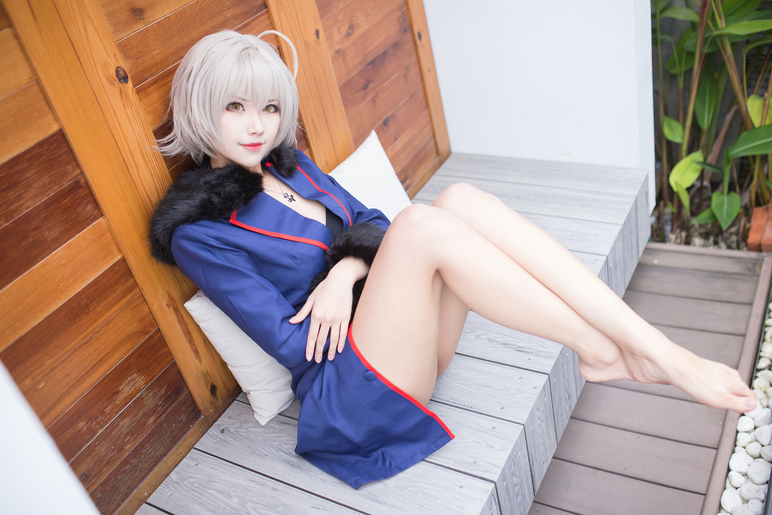 图片[66]-Coser萱-KaYa NO.132 — 黑贞 黑呆毛下着[83P45M]-六色网