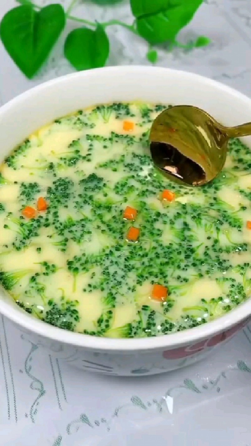 这鸡蛋羹蒸得真好!