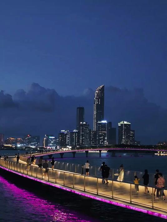 苏州不仅有园林,快来金鸡湖感受一下最强地级市的夜景