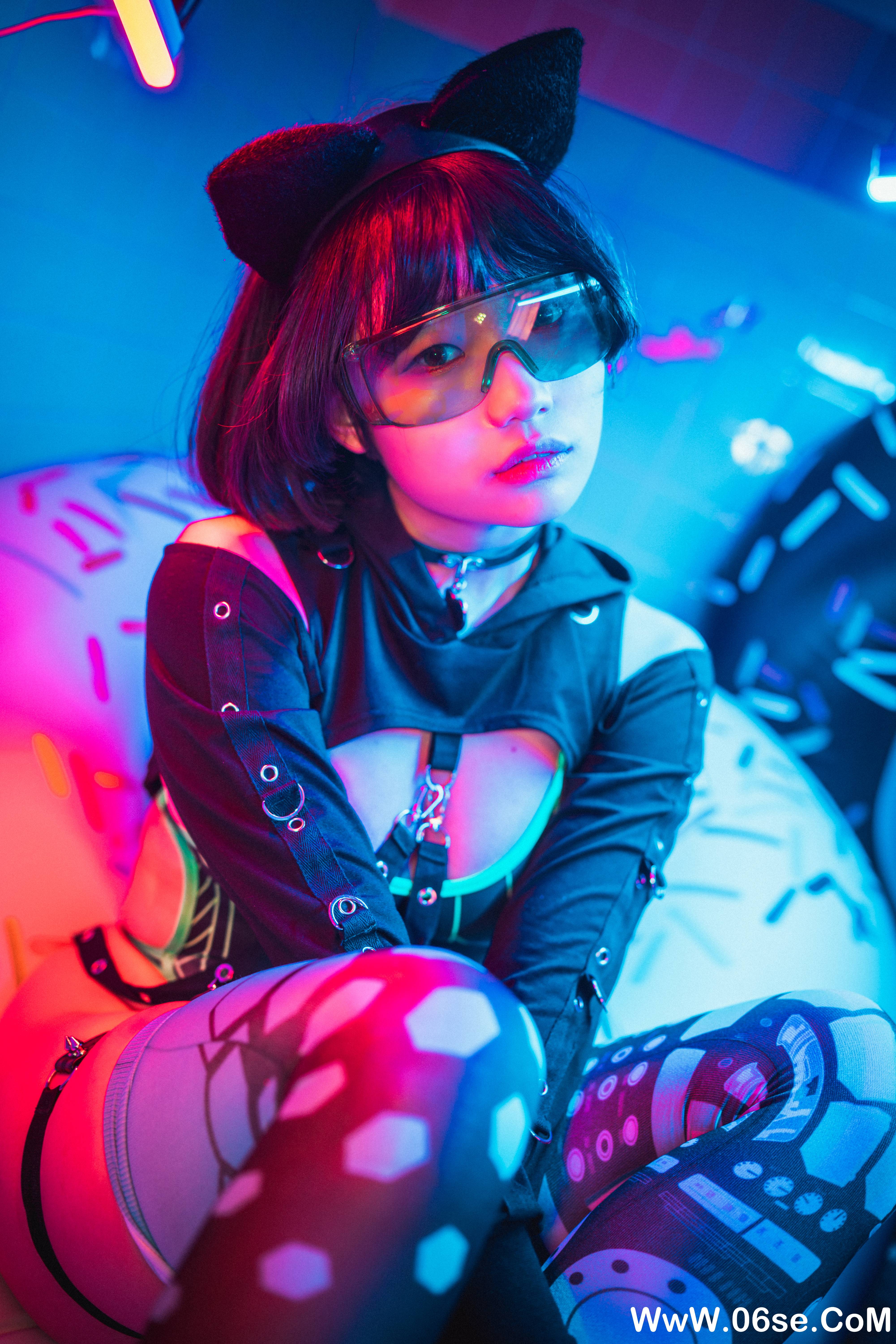 图片[17]-DJAWA — NO.126 Cyberpunk Girl [41P522M]-六色网