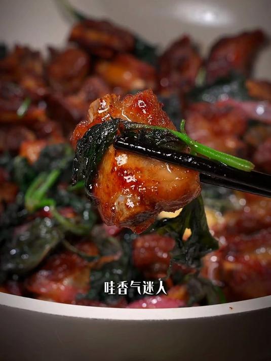 这个紫苏排骨真的很香