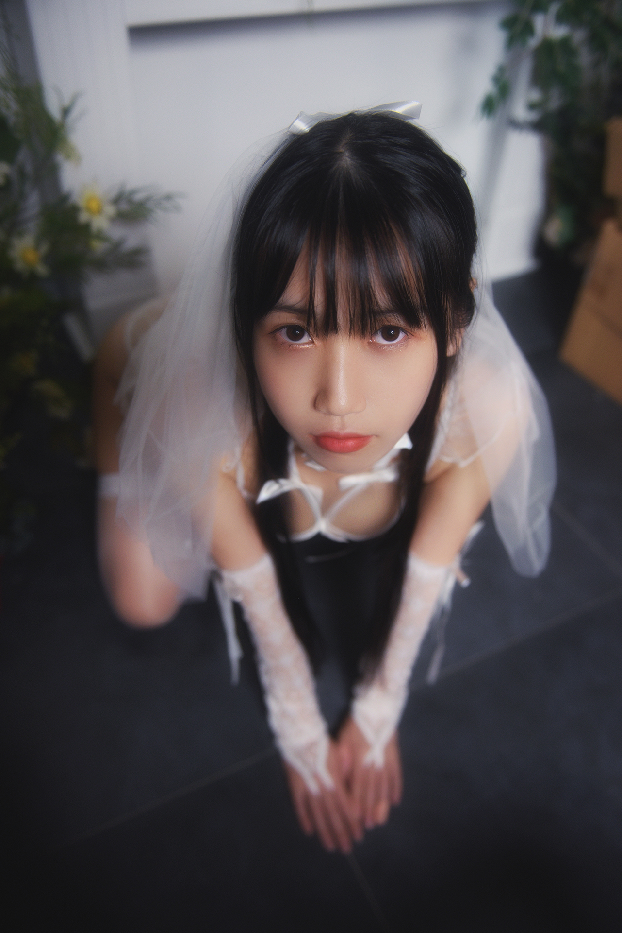 图片[22]-不呆猫 NO.022 — 白色情趣婚纱[24P32M]-六色网