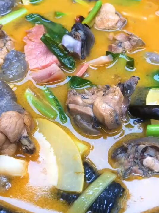 这道酸木瓜鸡鲜香入味,就是太费米饭了~