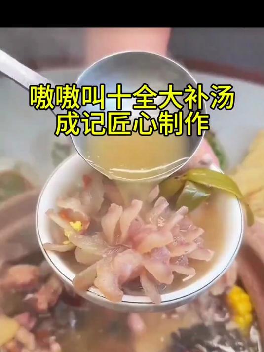 嗷嗷叫十全大补汤,鸡子甲鱼牛鞭生蚝炖鸡汤煲,成记小热门