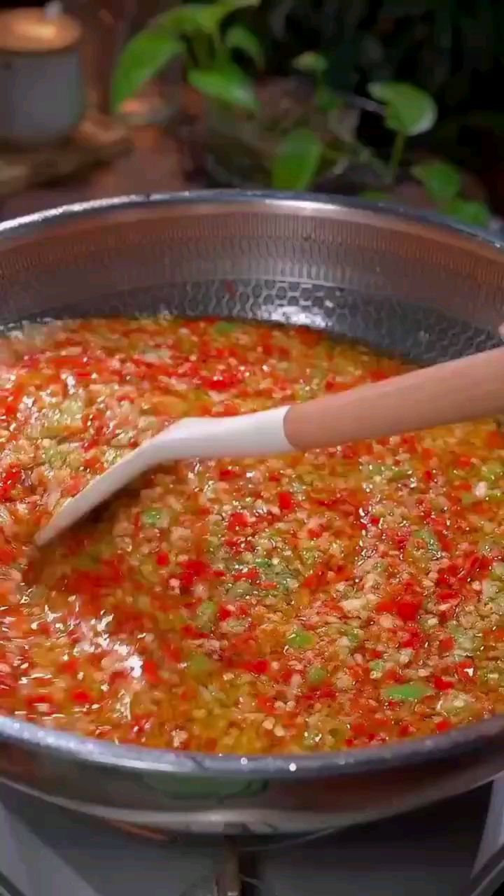 潮汕辣椒酱,沾啥都好吃!