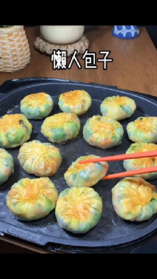 不用活面,皮薄馅大的懒人小包子,真是太爱了