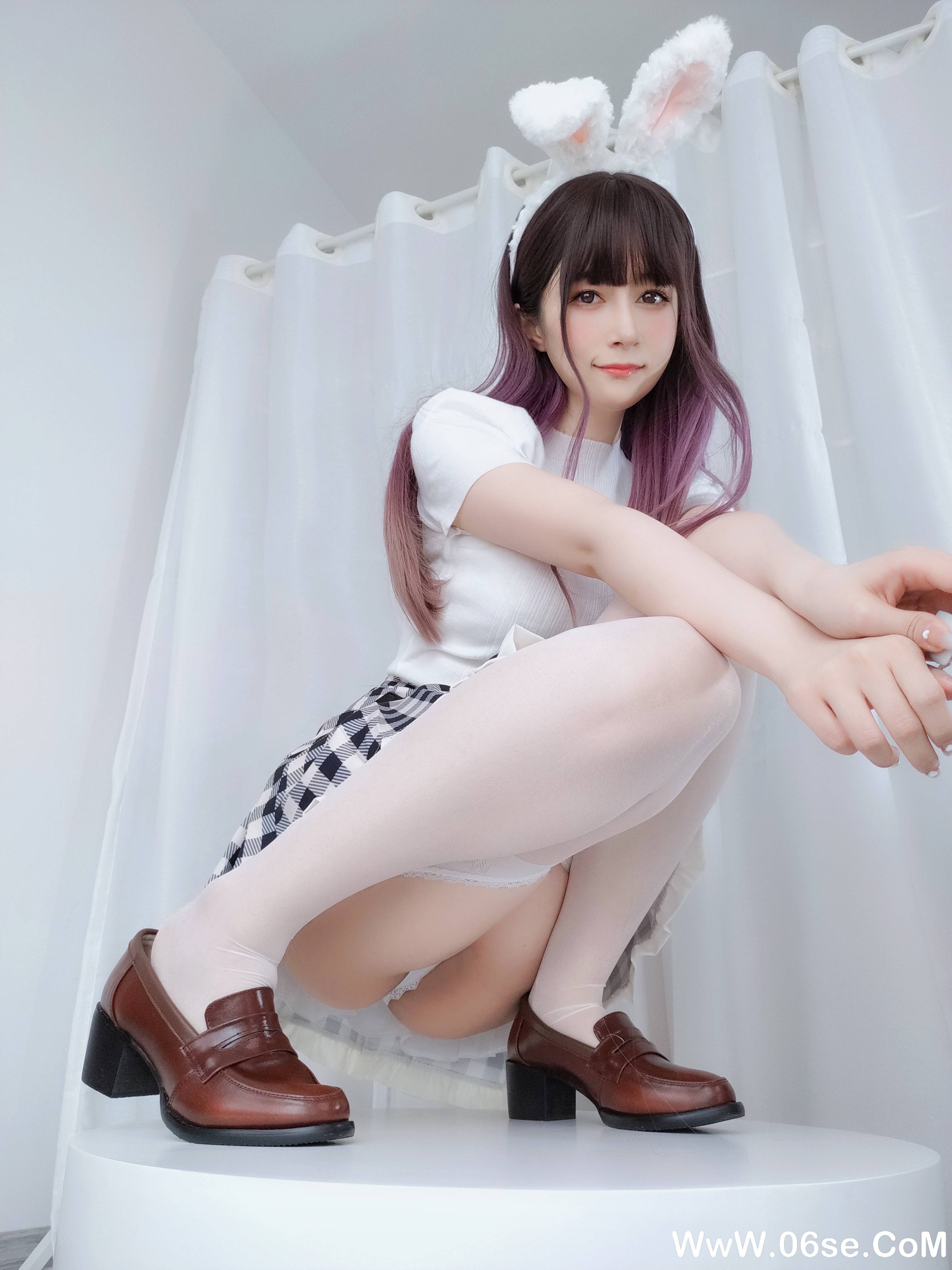 图片[55]-Coser小姐姐白银 NO.152 — 白丝兔女郎[168P+7V1.19G]-六色网