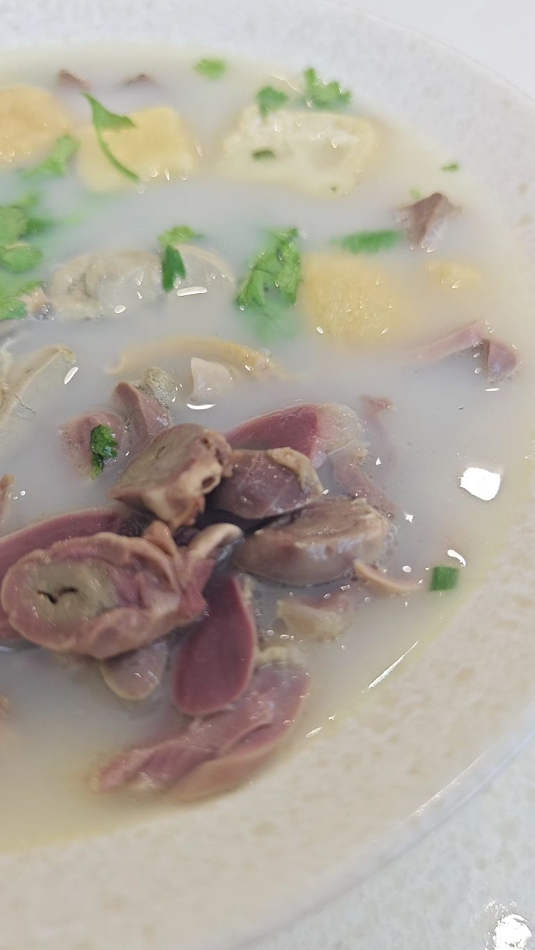 老鸭粉丝汤,好吃营养