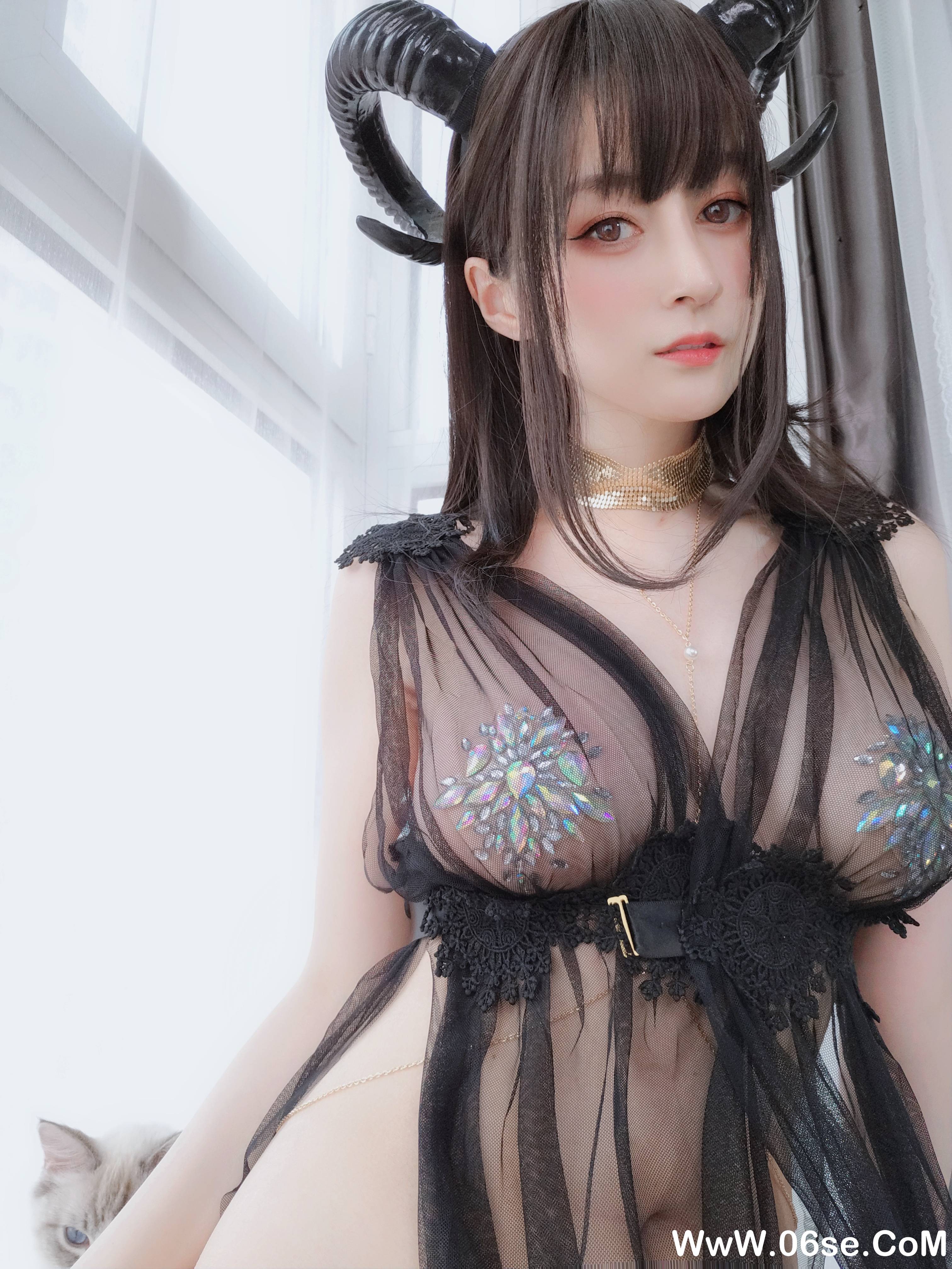 图片[16]-Coser小姐姐白银 NO.076 – 黑精灵 [73P+3V249M]-六色网