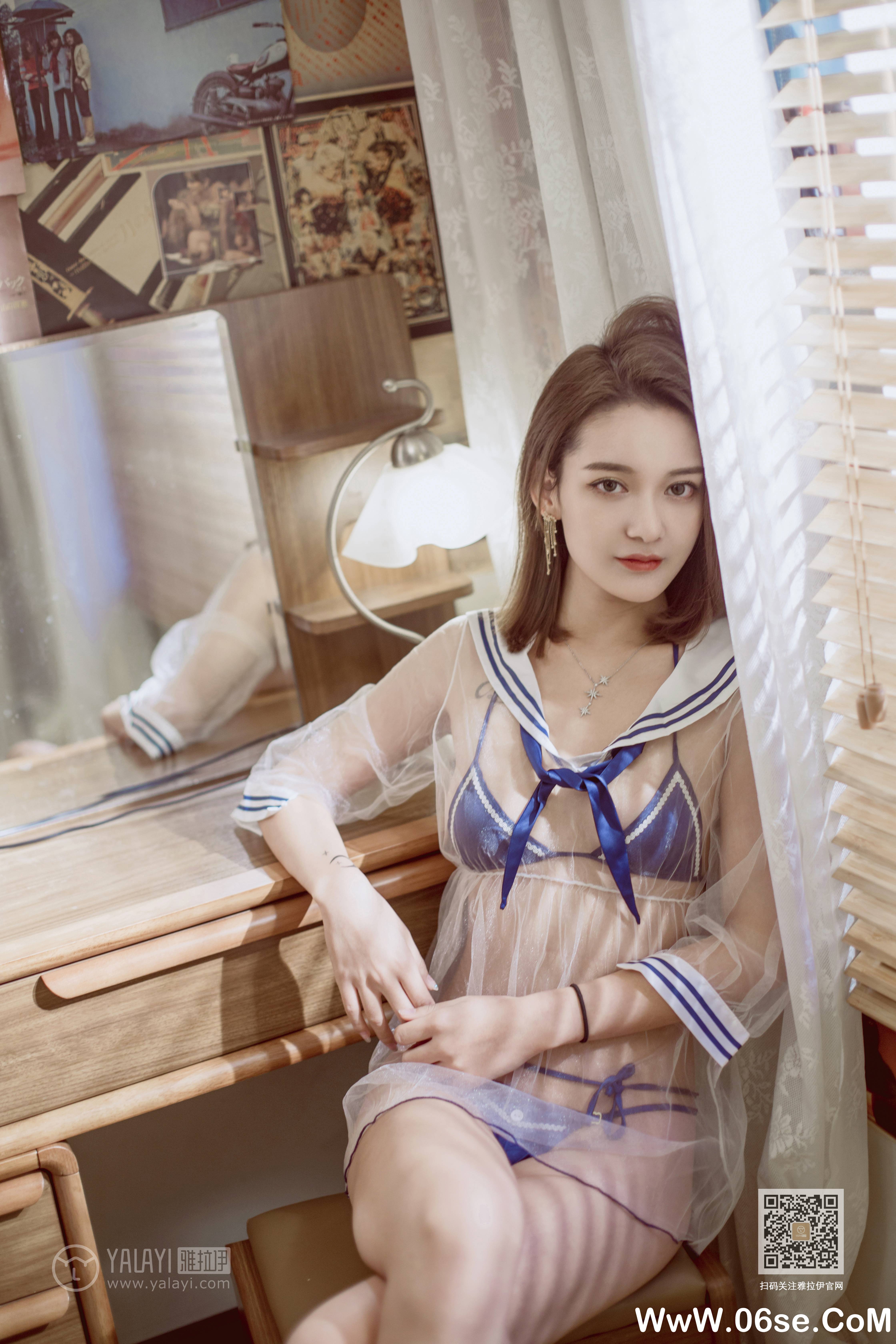 图片[4]-[YALAYI雅拉伊] 2020.02.15 NO.545 刘子炀《情趣水手服》[41P+1P611M]-六色网