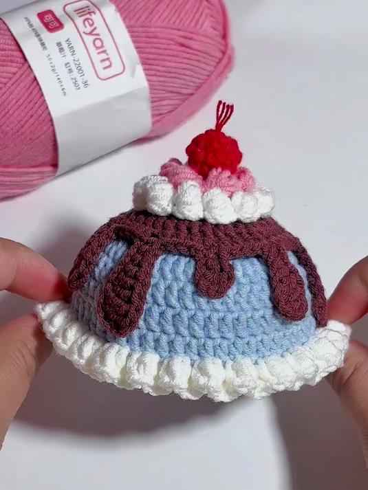 薄巧蛋糕娃用帽