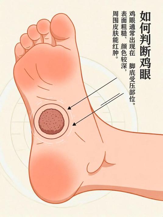 如何判断鸡眼 #健康扬帆季#