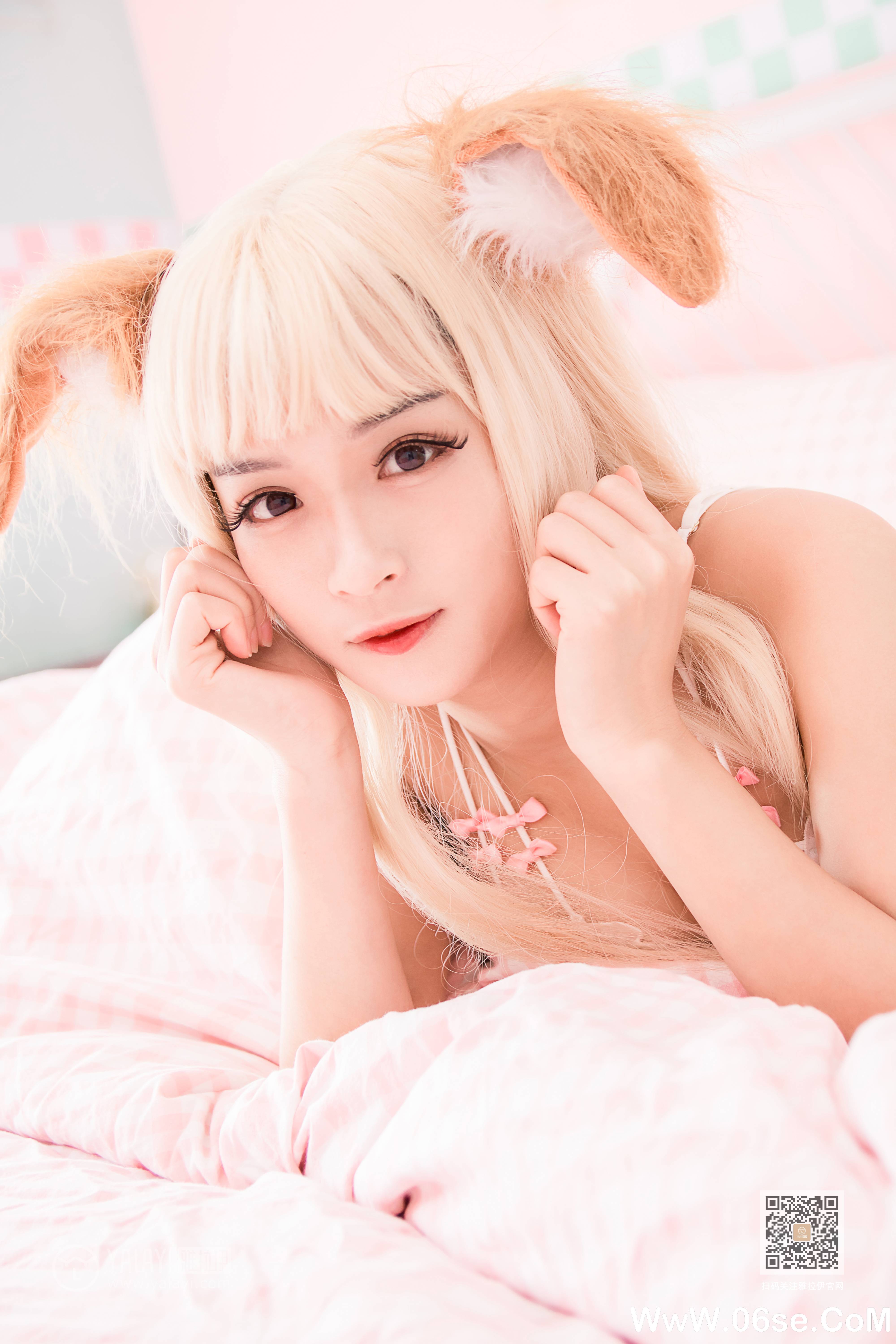 图片[16]-[YALAYI雅拉伊] 2019.12.21 NO.497 艾丽《白色比基尼》[43P+1P355M]-六色网