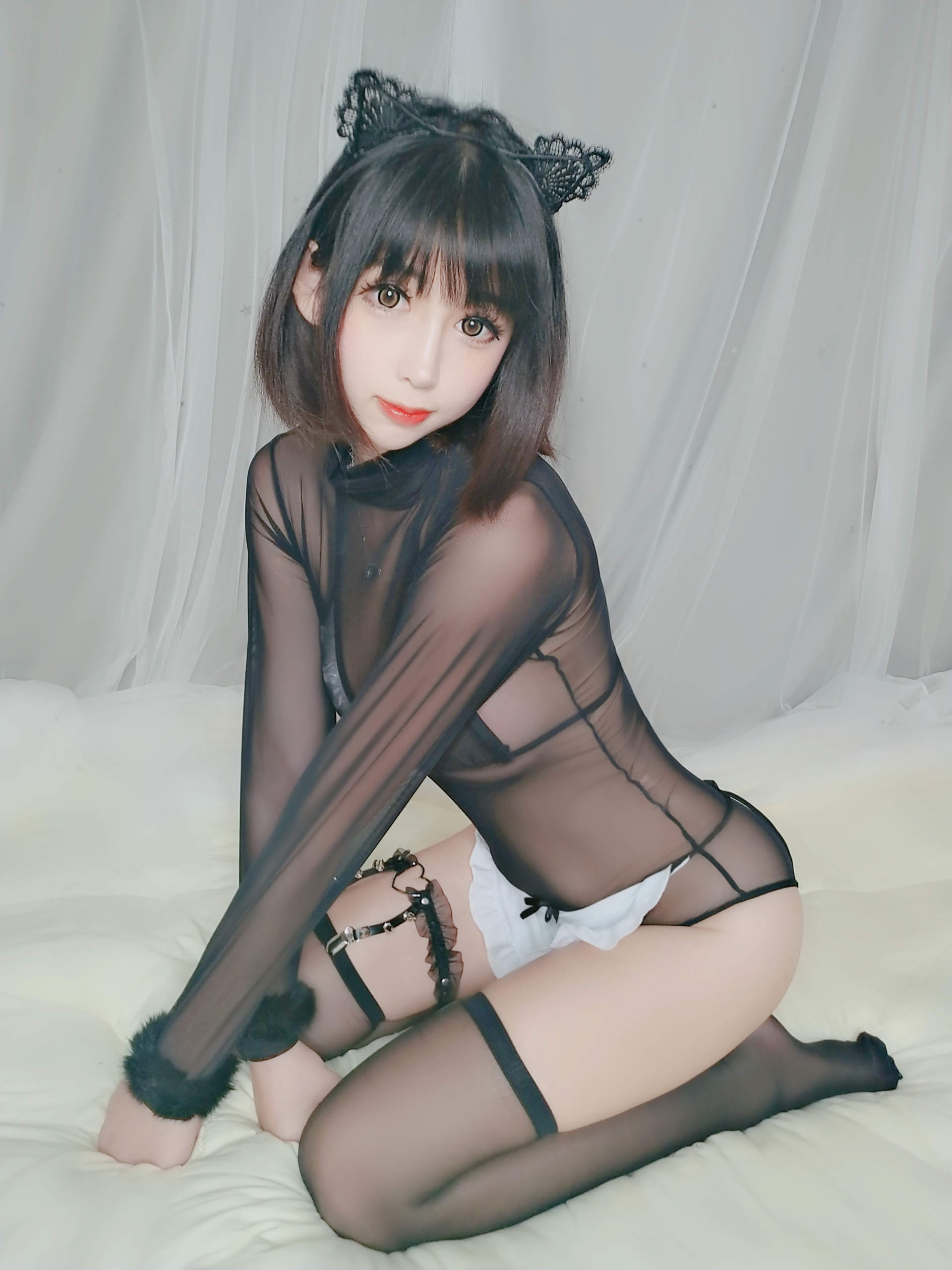 图片[33]-黑米粥 NO.005 – 黑猫 [40P+1V117M]-六色网