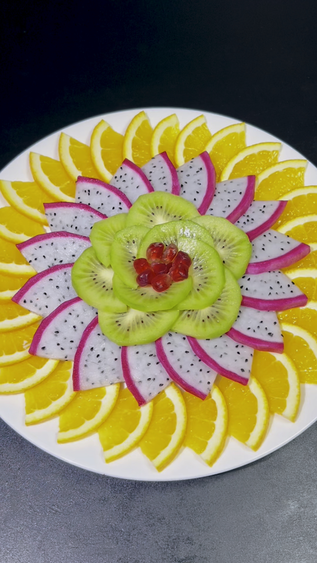 创意水果拼盘做法