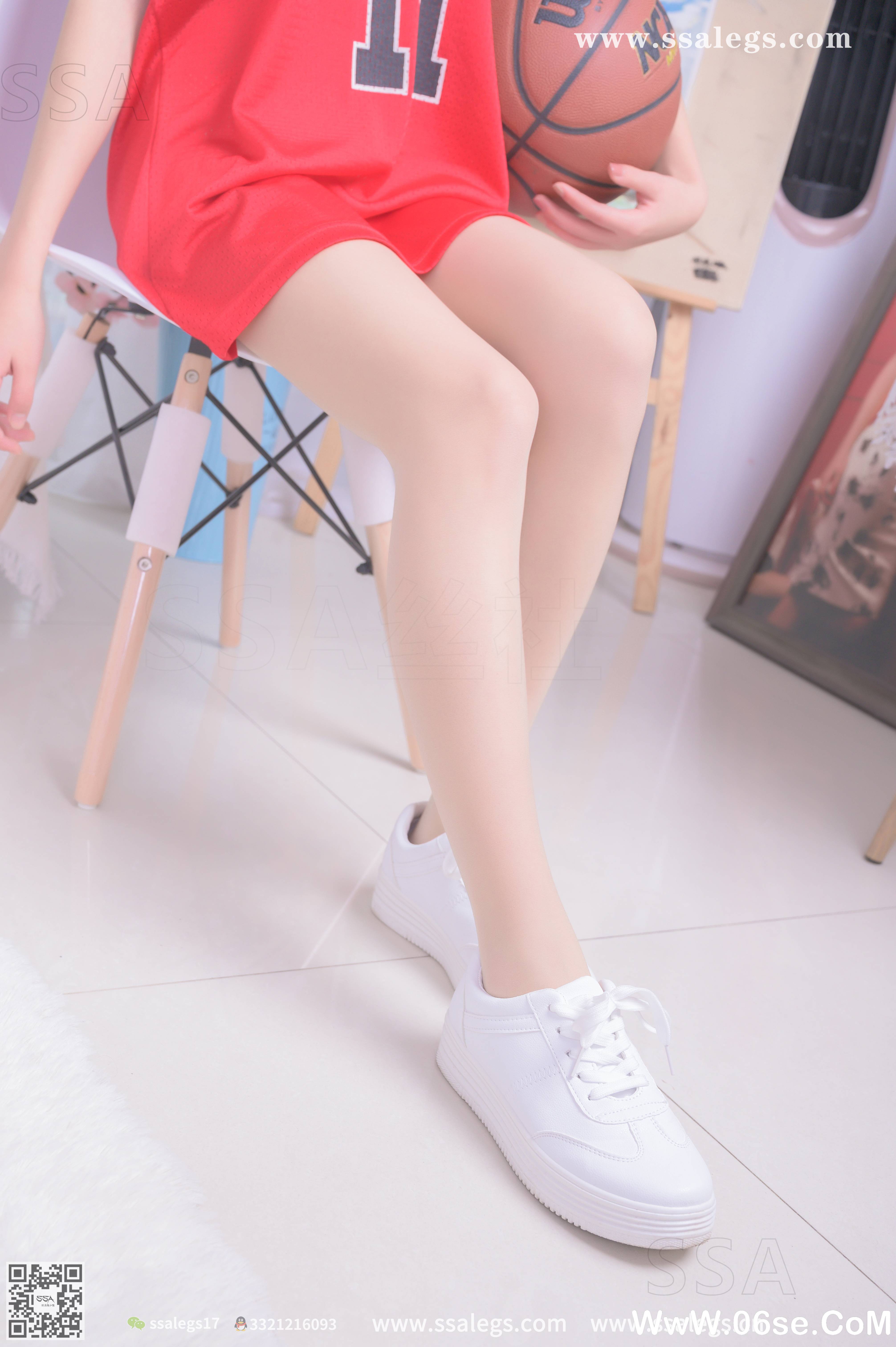 图片[29]-[SSA丝社] NO.324 素素小姐姐放假在家陪你玩篮球(上)[128P1.41G]-六色网