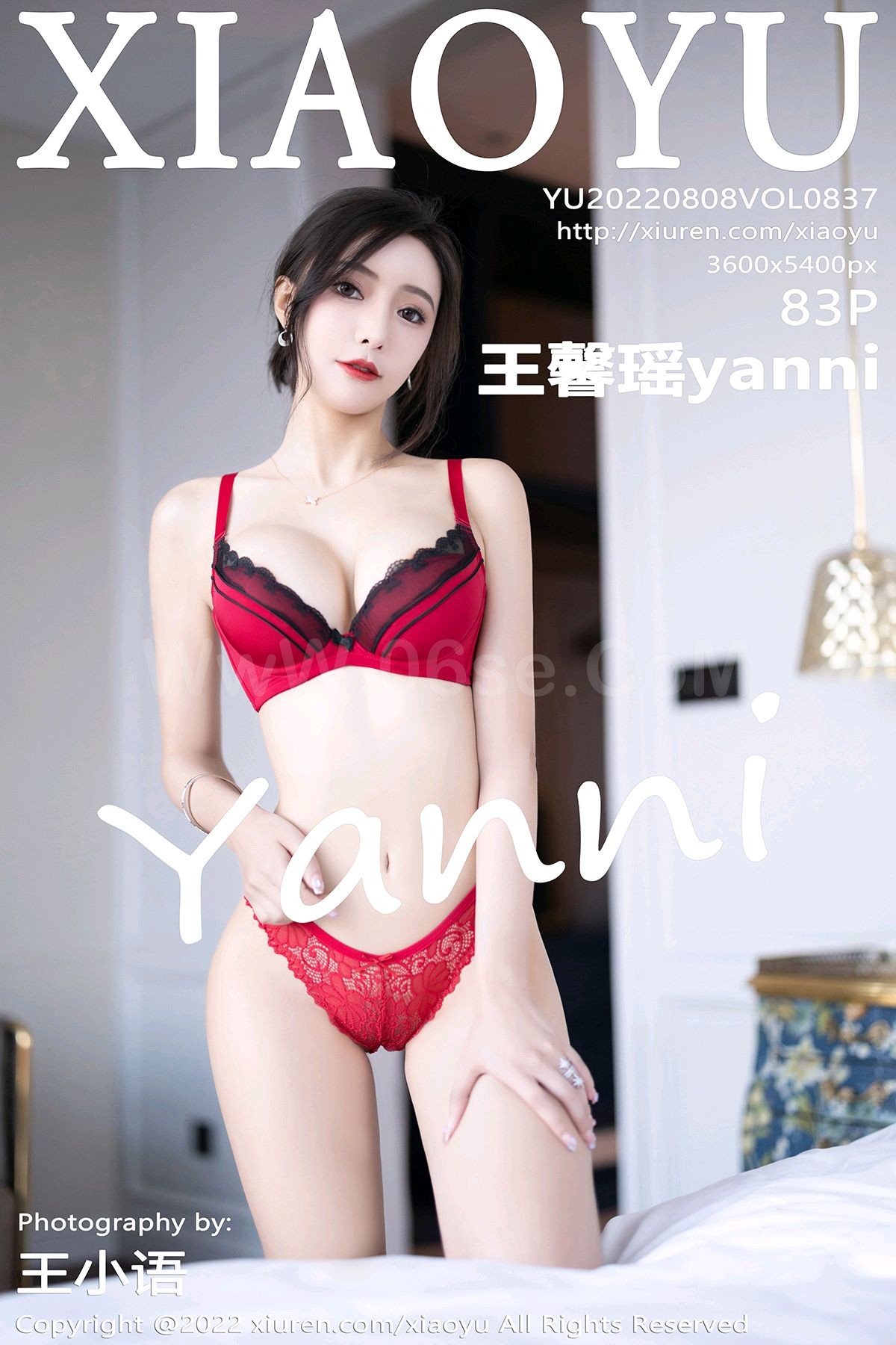 [XIAOYU语画界] 2022.08.08 VOL.837 王馨瑶yanni [83+1P]-六色网