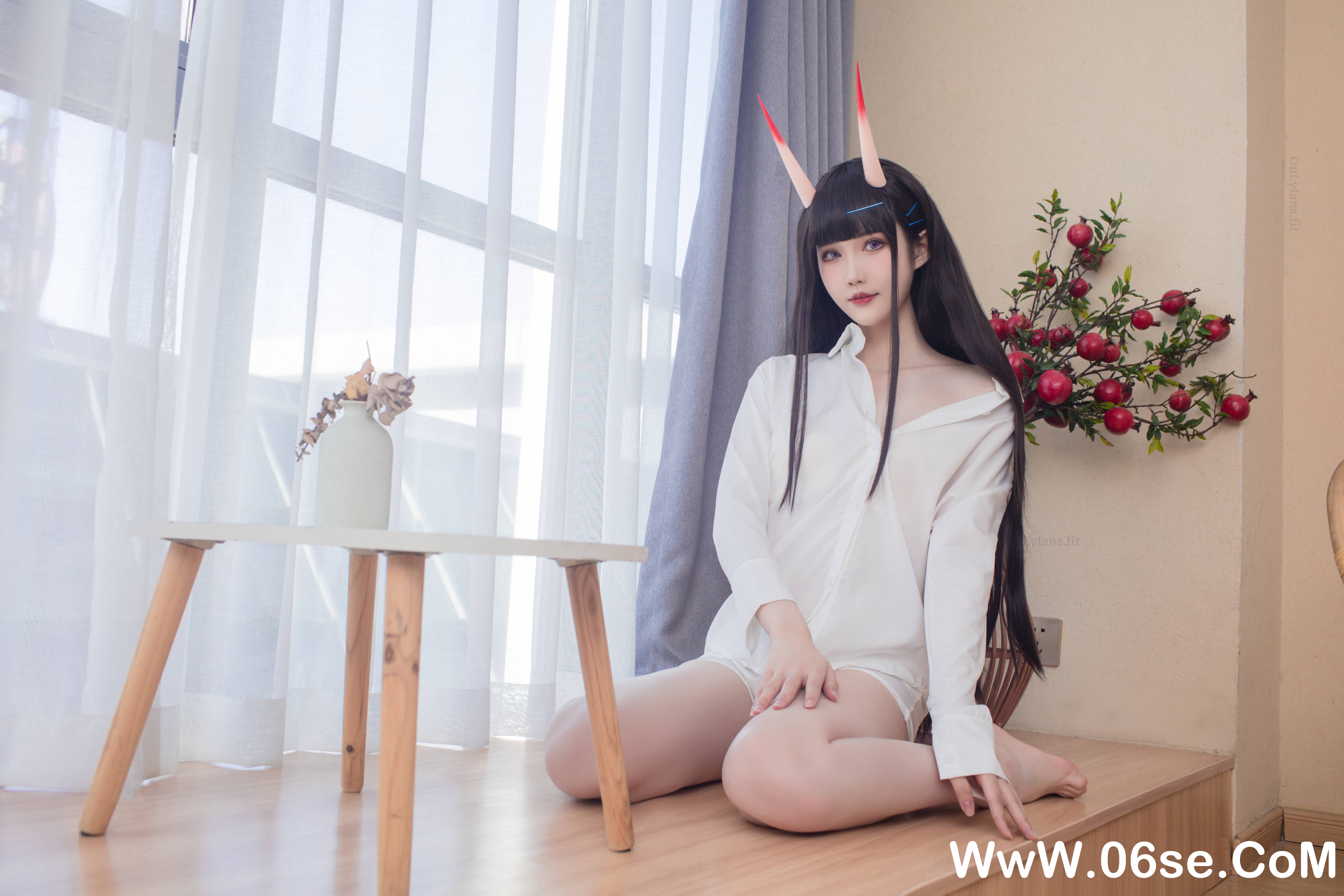 图片[6]-花兮_honoka NO.003 — 能代 宁静的六叠间 [18P393M]-六色网