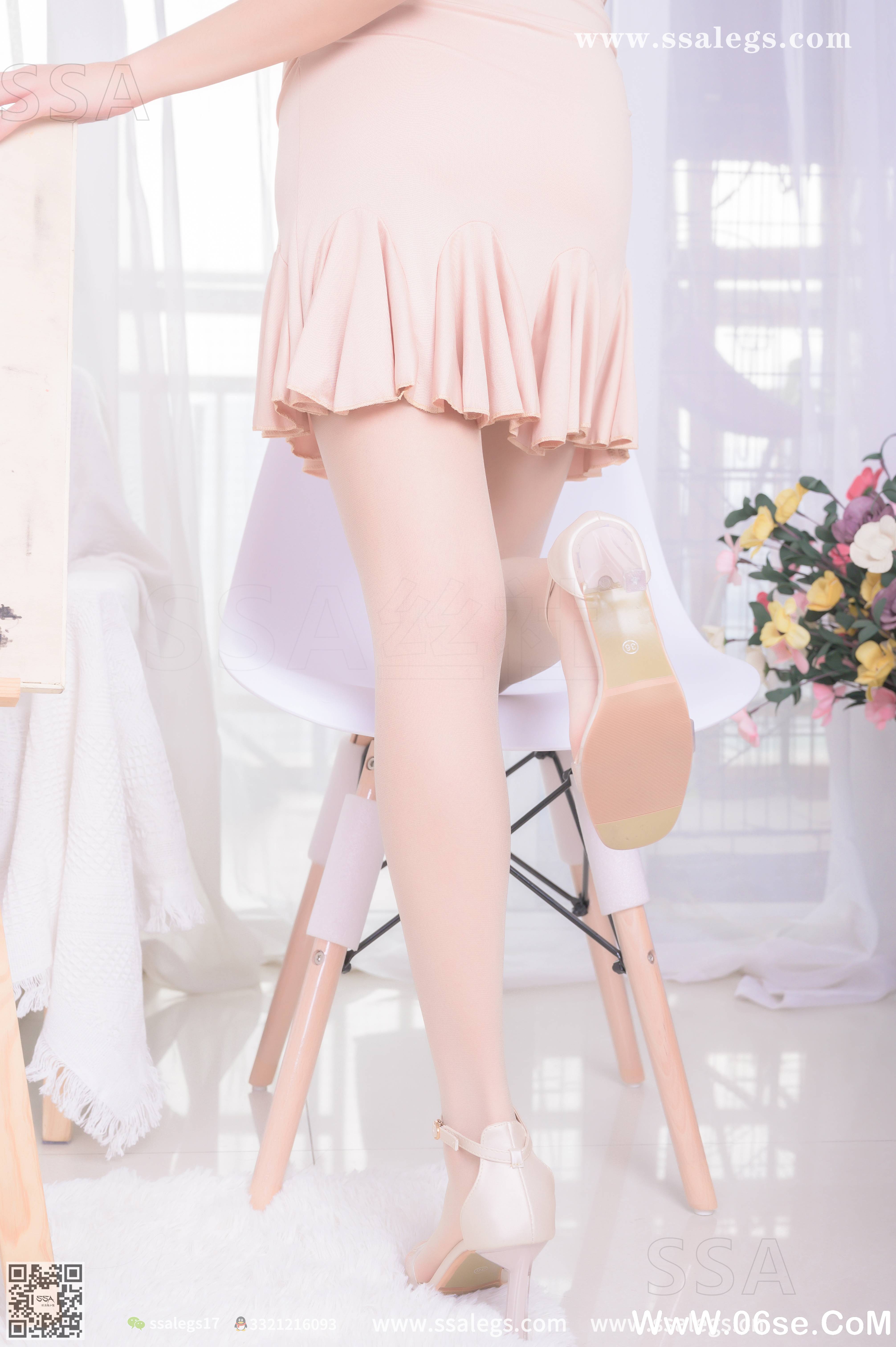 图片[54]-[SSA丝社] NO.340 素素画师少女的透明高跟鞋肉丝袜(上)[153P1.43G]-六色网