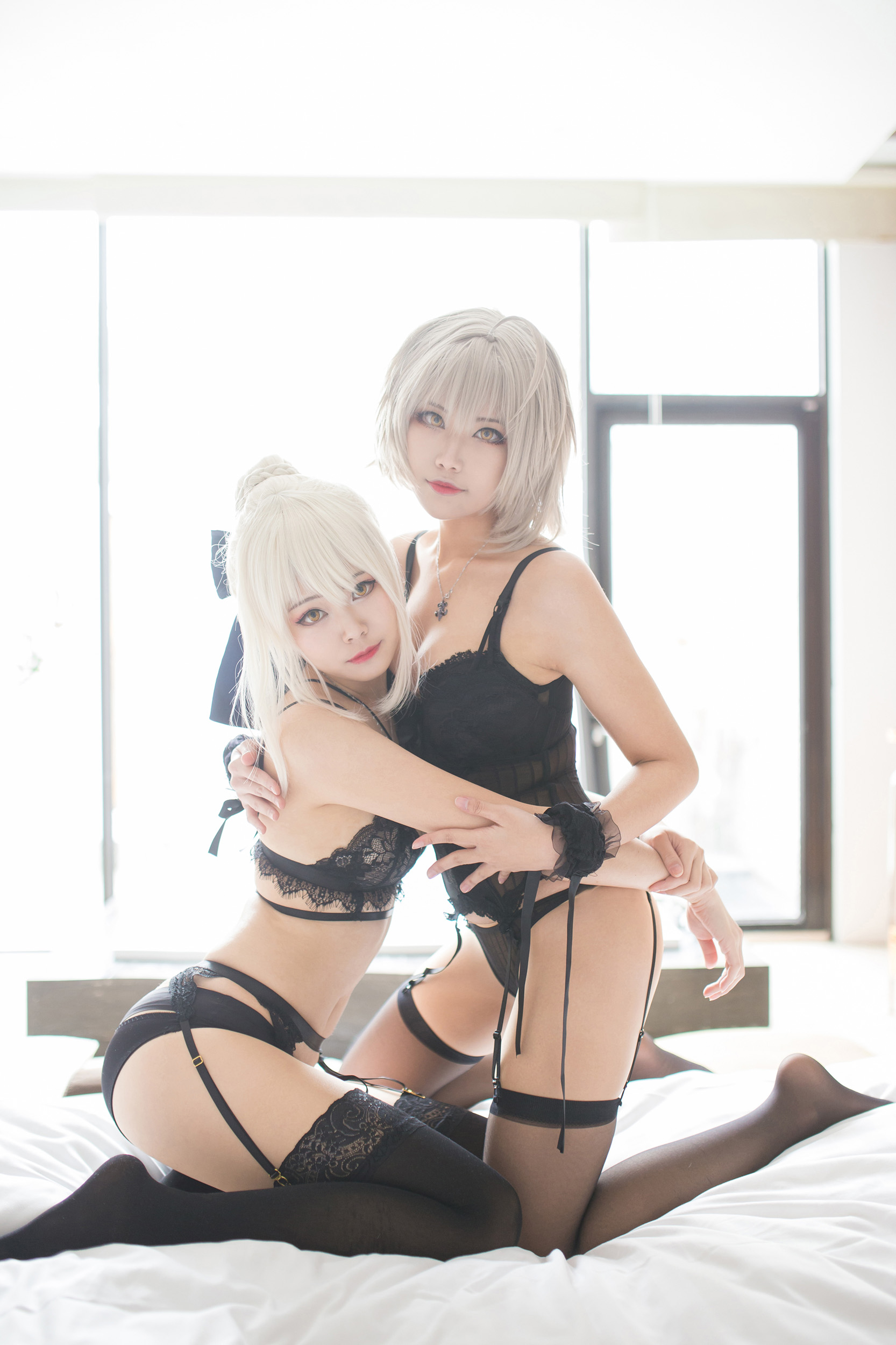 图片[23]-Coser萱-KaYa NO.132 — 黑贞 黑呆毛下着[83P45M]-六色网