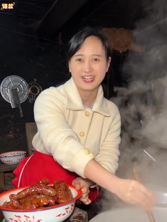 你们要的川味腊肠来了 麻辣香肠腊肠