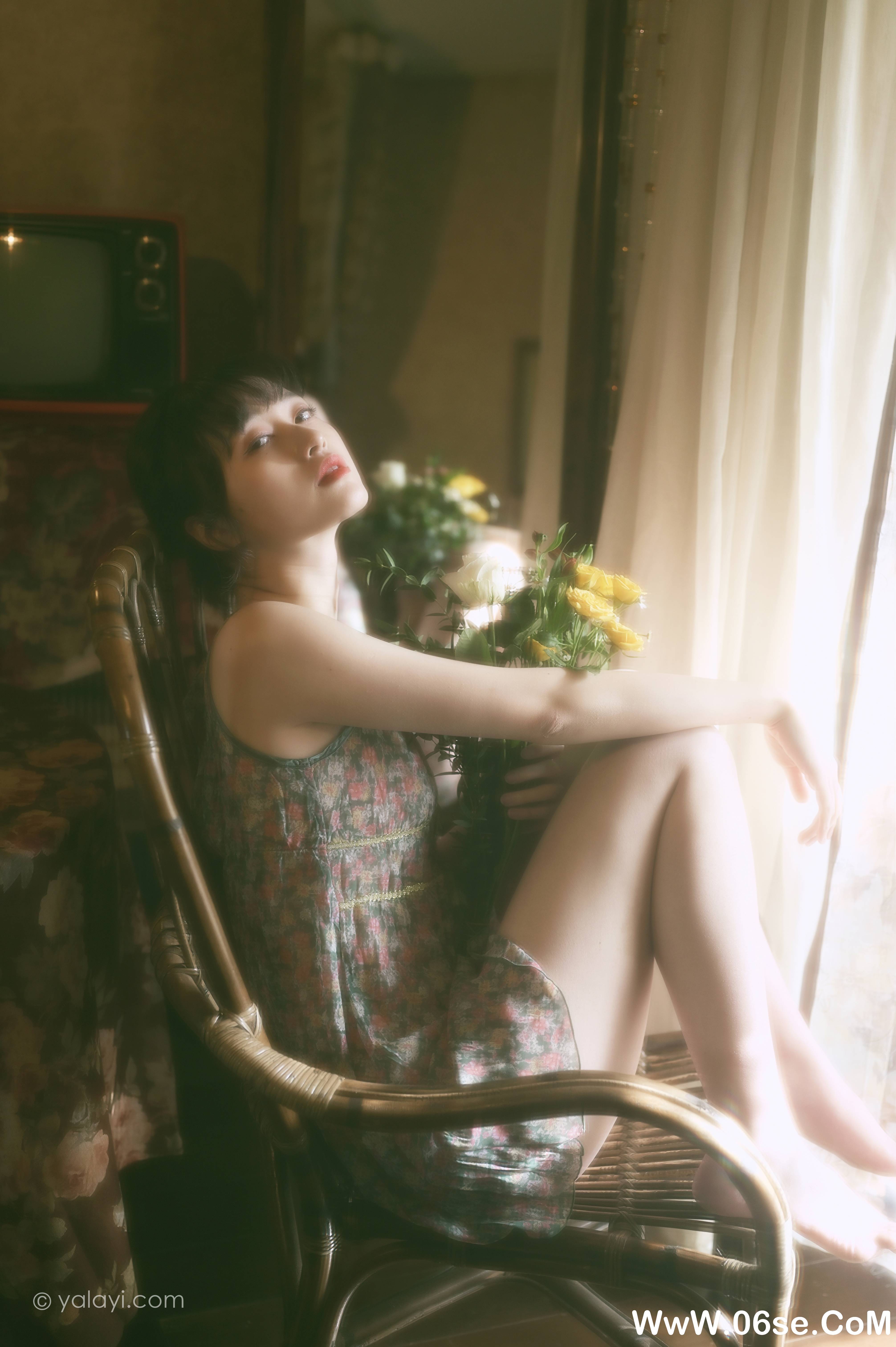 图片[27]-[YALAYI雅拉伊] 2021.03.03 NO.767 京京《拥抱着你送的花》[34P+1P525M]-六色网