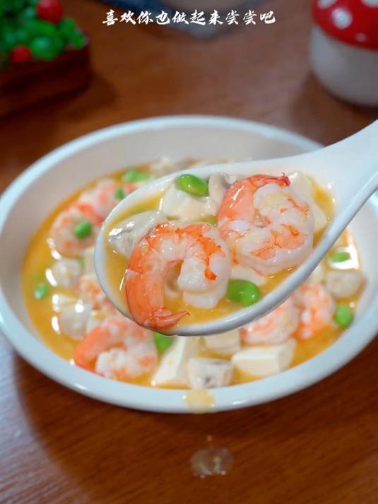 别具一格的蟹黄豆腐