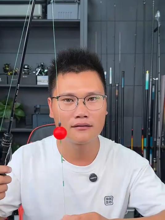 不用调漂超远投球球钓法！#钓鱼必备 #洛阳球球钓