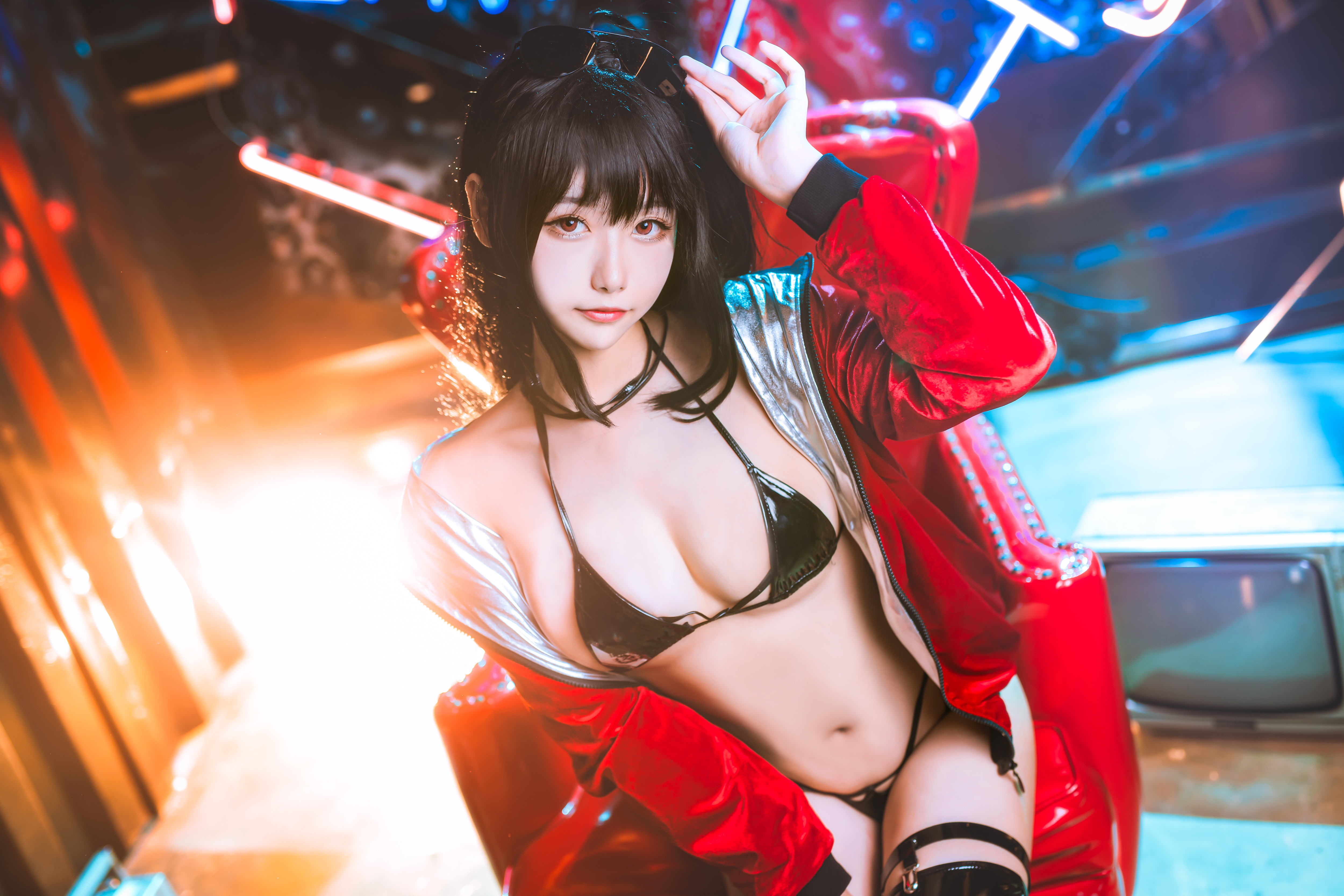 图片[4]-Momoko葵葵 NO.029 – 大凤之赛车[19P51M]-六色网