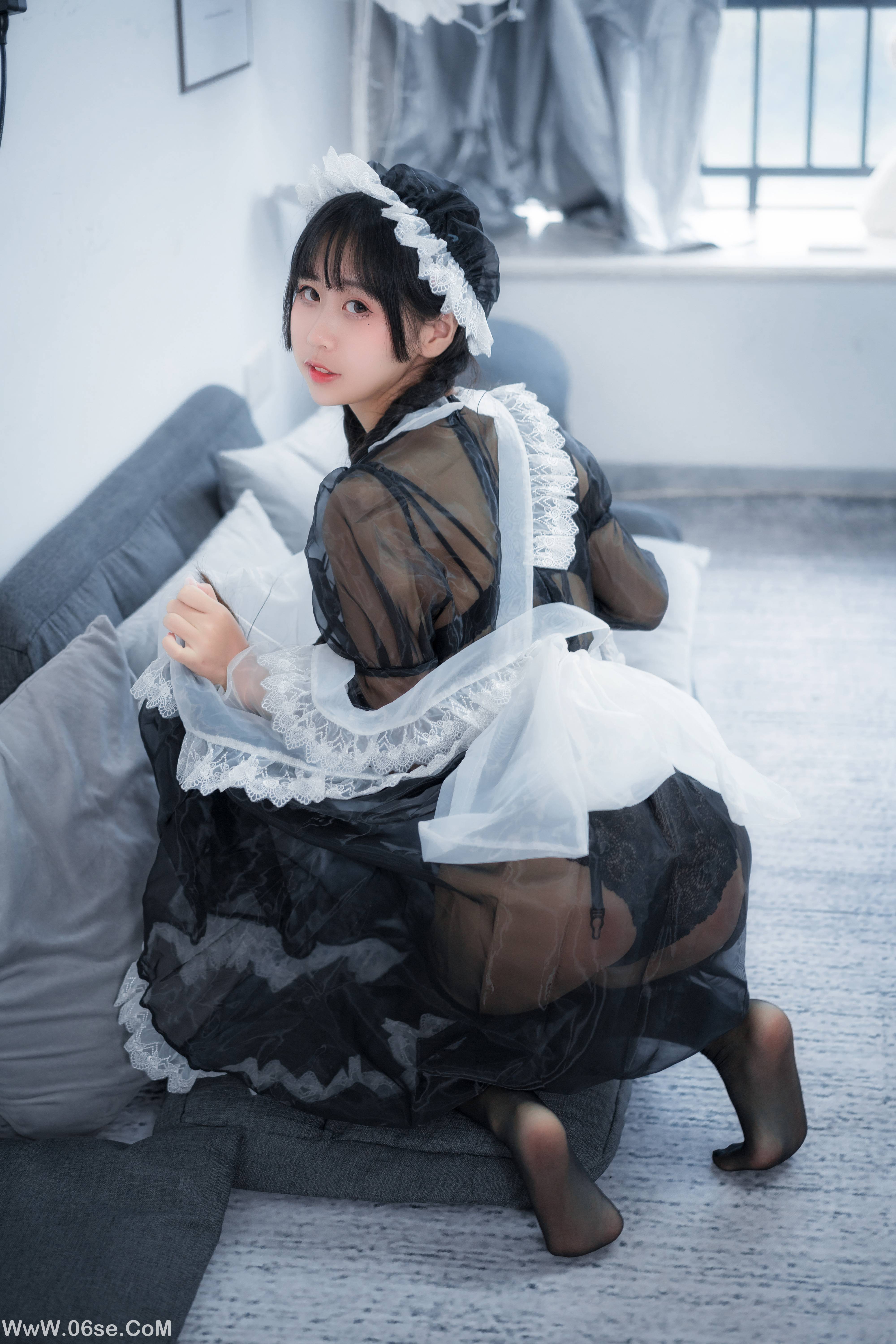 图片[3]-萌芽儿o0 NO.006 透明女仆2[27P185M]-六色网