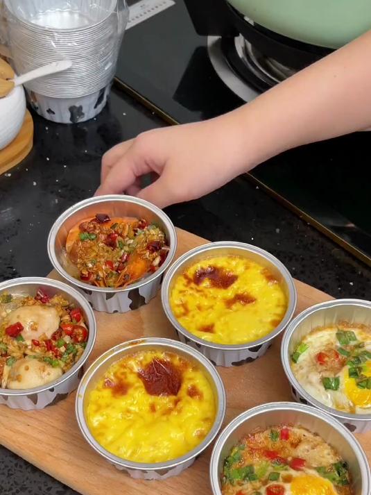 用一个锡纸碗就可以做出这么多美食!简单又方便
