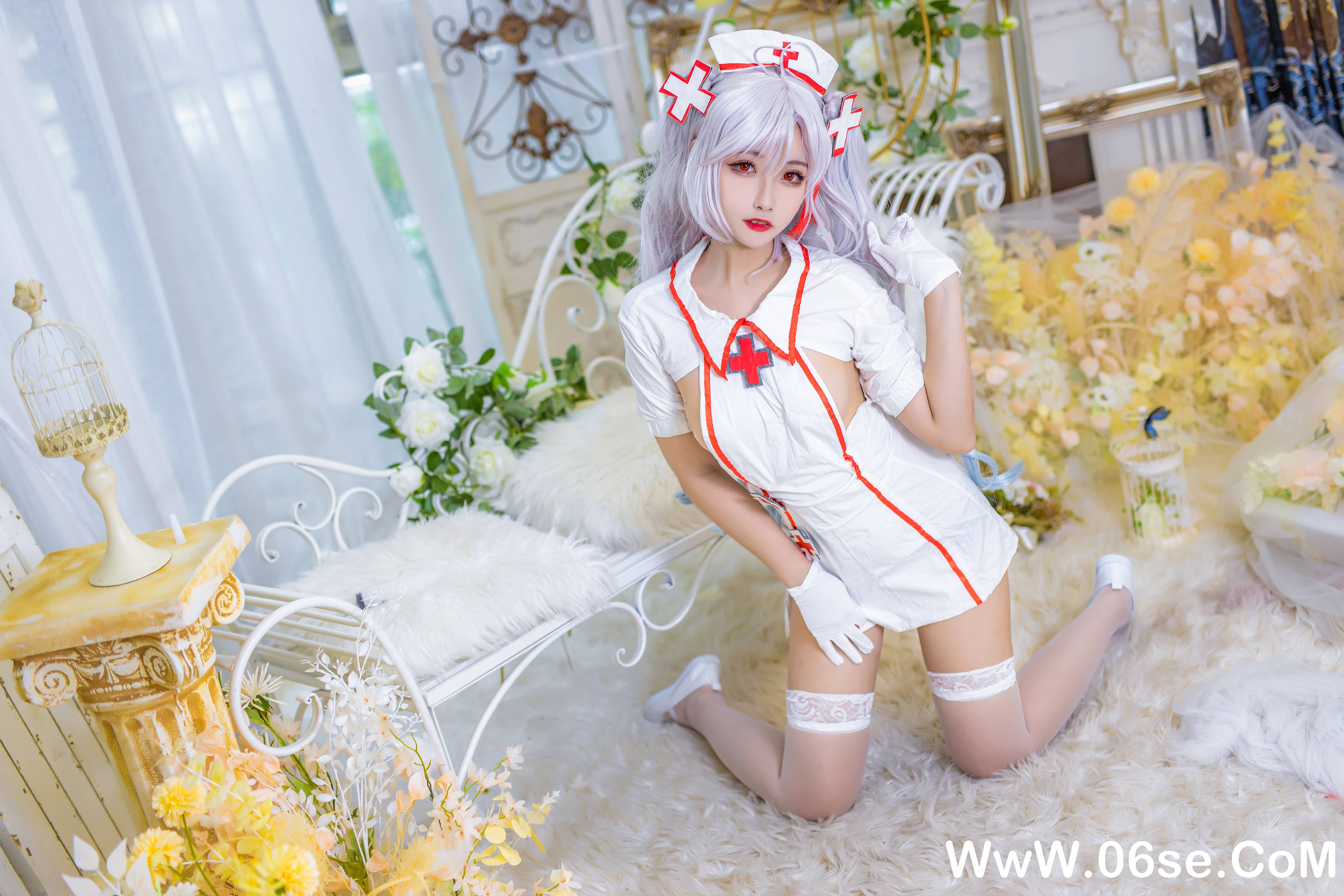 图片[10]-Momoko葵葵 NO.033 — 欧根之护士[21P128M]-六色网