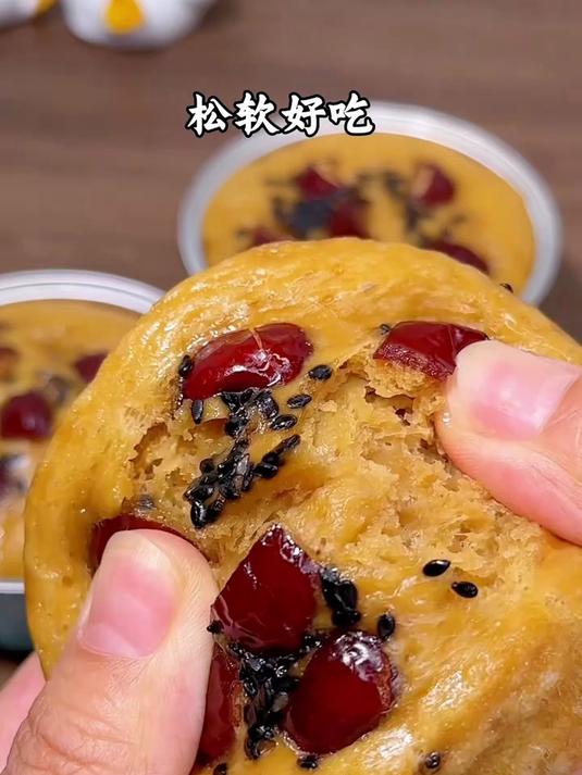 只要搅一搅蒸一蒸,做好吃的红糖发糕